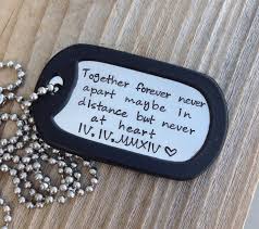 Custom dog tag hand stamped love quote gift by cmkreations on Zibbet via Relatably.com