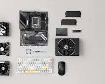 Image of different gaming PC components