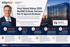Host Hotels Raises 2026 RevPAR Outlook, Declares $0.72 Special Dividend After Strong Q1 Results