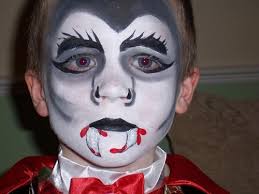 Resultado de imagen de maquillaje de halloween para niños
