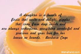 A daughter is a bundle of, Birthday Quote For Daughter via Relatably.com