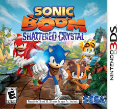 Capa do jogo Sonic Boom: Shattered Crystal, Para 3DS.