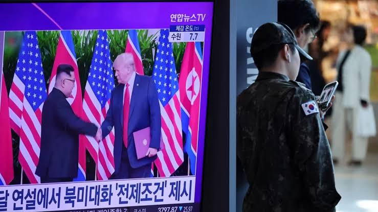 Joint military drills with South Korea cut in half at US request; Trump seeks to reduce tensions ahead of North Korea meeting