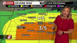 Forecast First Alert: Severe weather risk Monday afternoon, hail and tornadoes possible