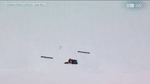 Canadian brushes off scary crash