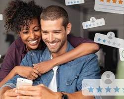 Image of happy person holding a mobile home title