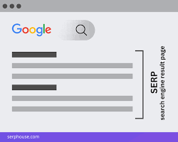 search engine results page (SERP) resmi