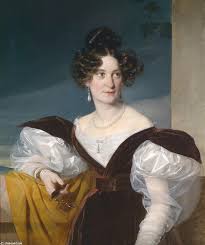 Portrait der Amalie Klein, geb. von Henikstein von Friedrich Von ...