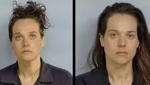 Woman wearing 'Force to be reckoned with' shirt captured in nationwide manhunt