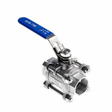 Three Piece Full Bore Ball Valves BSPP | 316 Stainless Steel ...