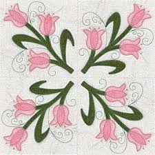 Résultat de recherche d'images pour "tulip applique patterns"