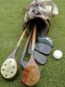Old golf clubs
