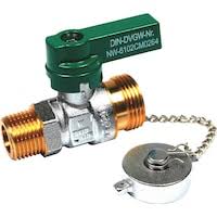 Buy Ball valve KFE DVGW M/M with cap and chain online