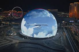 Delta Air Lines anuncia que terá sala VIP no Sphere, a bola gigante de LED de Las Vegas