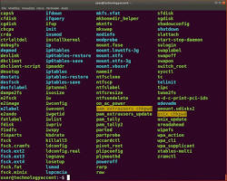 Image of Sbin directory in Linux