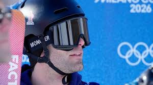 USA's Alex Hall competes in slopestyle skiing final at Winter Olympics