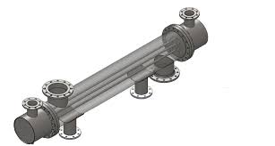 Heat exchanger - Straight pipe - TUBE-TEC GmbH