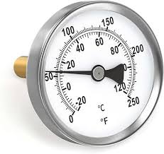 Amazon.com: GOATACURA Hot Water Bimetal Thermometer, 2-1/2 ...
