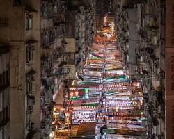 Image of Temple Street Night Market Hong Kong