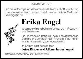 Erika Engel -bedanken wir uns | Nordkurier Anzeigen