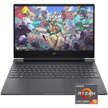 Hp - Victus 15.6 inch Full HD Gaming Laptop - AMD Ryzen 5-7535hs - 8GB Ddr5 Memory - AMD Radeon RX 6550m - 512gb SSD - Mica Silver