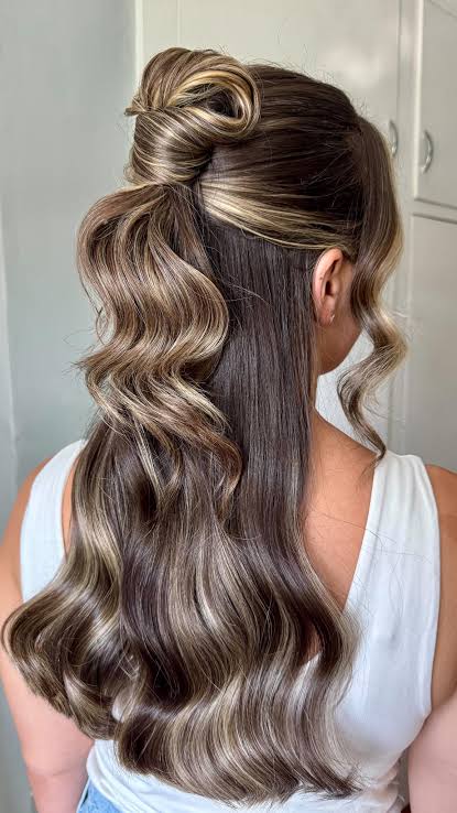 Half up twist ✨ . . . #hairstyletutorial #hairtutorial ...