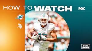 How to Watch, Stream & Listen: Miami Dolphins at Minnesota Vikings — Miami Dolphins