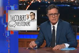 One 'Late Show' Fan Is Making Sure Colbert’s Questionert Lives On