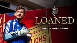 Real Salt Lake Loans Goalkeeper Mason Stajduhar