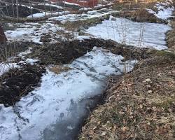 Image of Snowmelt capture system