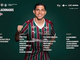 Com a presença de Savarino, Fluminense divulga lista de relacionados para a partida contra o Grêmio pelo Brasileirão
