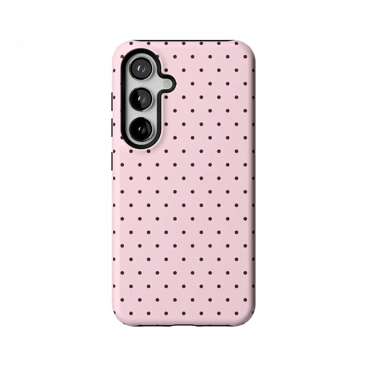 Casely Galaxy S24 On the Dot | Pink Polka Dot Case Essential