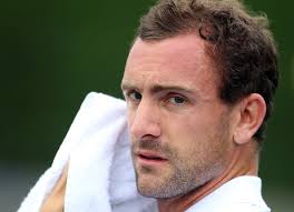 Conor Niland of Ireland looks on in his match against Josselin Ouanna of France during day one of the Wimbledon Championships 2011 Qualifying on June ... - Conor%2BNiland%2B2011%2BWimbledon%2BQualifying%2BSession%2Bwik4iNoZrzXl