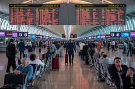 Hundreds of Passengers Stranded in Newark, New Jersey, USA as Newark Liberty International Airport Delays 168 and Cancels 10 Flights, Disrupting Airlines like United Airlines, Delta, American Airlines, and More, Affecting Routes to Chicago, Miami, Orland