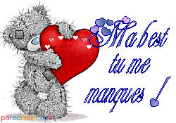 Résultat de recherche d'images pour "je t'aime plus que tout ma besta"