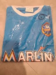 Miami Marlins BC 2014 Light Blue Soccer Jersey Promotional Giveaway Size Large | eBay