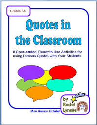 Classroom Freebies: Eight Free Famous Quotes Worksheets! via Relatably.com