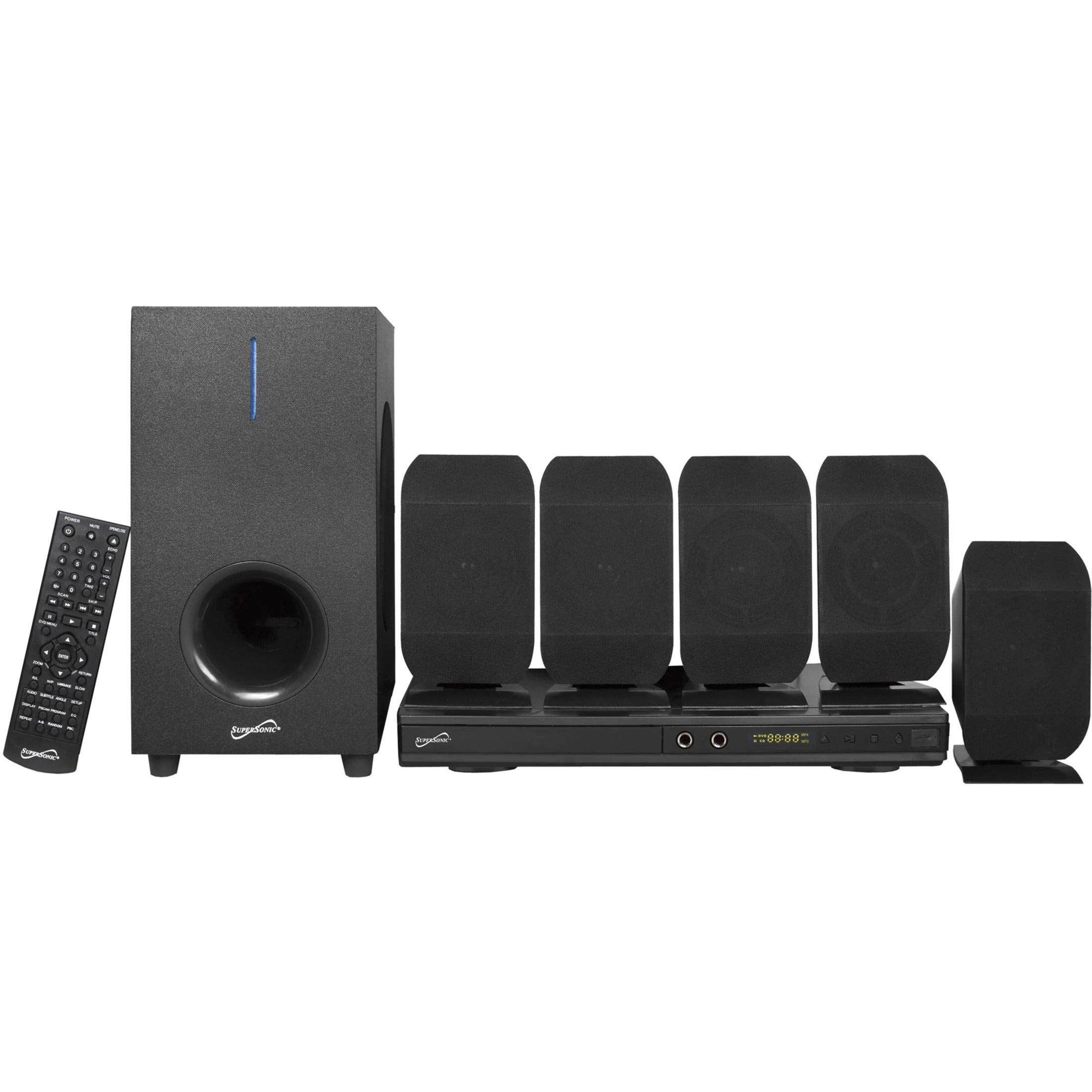 Supersonic SC-38HT 5.1 Channel DVD Home Theater System