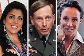 Jill Kelley, David Petraeus and Paula Broadwell. 1 of 7. General David Petraeus with Jill Kelley (left) and Paula Broadwell (right) - pat_comp_1_354999c