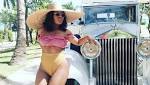 Nomzamo, Boity Thando sizzle swimwear