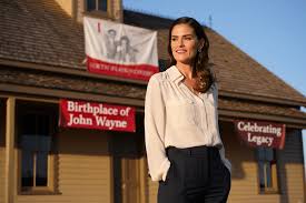 John Wayne Birthday Celebration draws Aissa Wayne to Winterset, Iowa, May 22-25