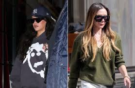 Rihanna is still in Paris and Victoria Beckham is in London ahead of the Met Gala