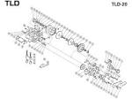 Shimano tld model tldfishing reel ml
