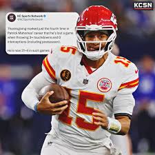 Patrick Mahomes Shines in Thanksgiving Loss for QB1