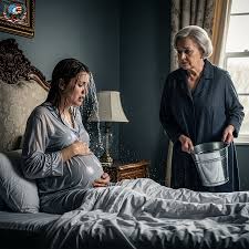 My mother-in-law poured a bucket of cold water on me to wake ...