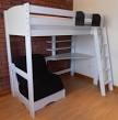 Loft Beds With Desk And Futon - Foter