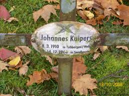 Grab von Johannes Kuipers (08.03.1910-14.12.1966), Friedhof ...