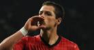 Valencia in bid for Javier Hernandez | Soccerlens - Manchester-United-v-Braga-Javier-Hernandez-wi_2849381