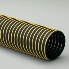 8″x 5′ Flexadux T-7W Leaf Vacuum & Blower Hose – Black with ...