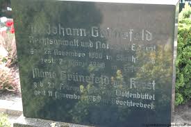 Grab von Johann Grünefeld (27.11.1880-02.03.1948), Friedhof Detern ... - dn030